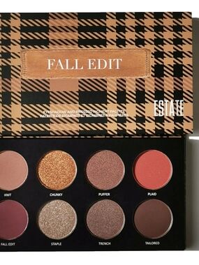 Estate "Fall Edit" Eyeshadow Palette - Brown, Copper, Rose, Coral